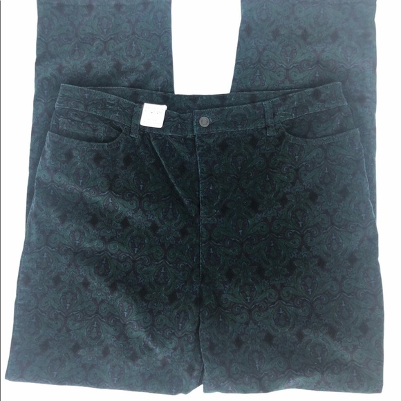 NWT CROFT & BARROW Women’s Pants Sz 16 Multi Colors Soft Pockets Secretly Slim - Picture 1 of 14
